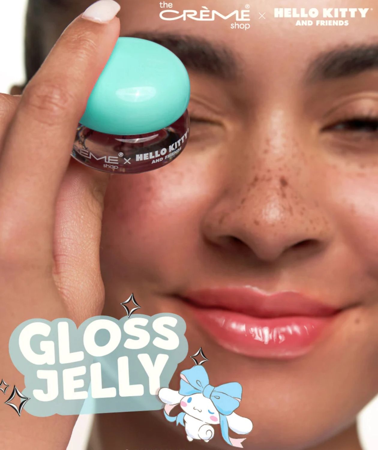 TCS Sanrio Cinnamoroll Gloss Jelly Lip Glaze (Crystal Blue)