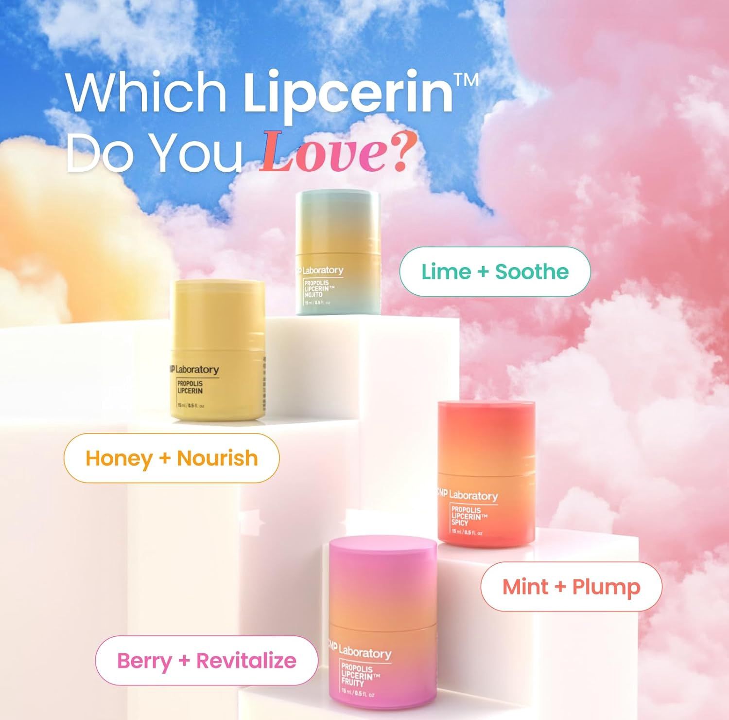 CNP Propolis Lipcerin Spicy Flavor Lip Balm 15ml