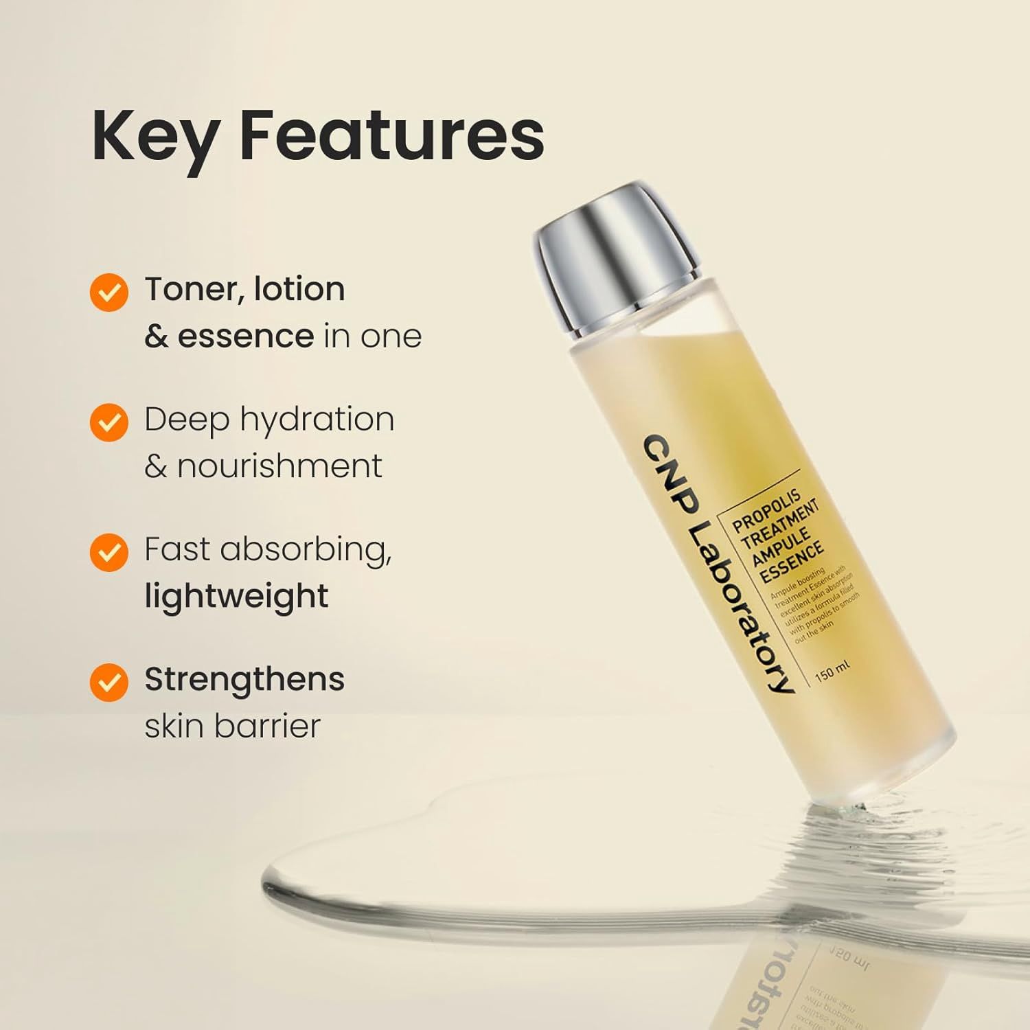 CNP Propolis Treatment Ampule Essence Toner 150ml