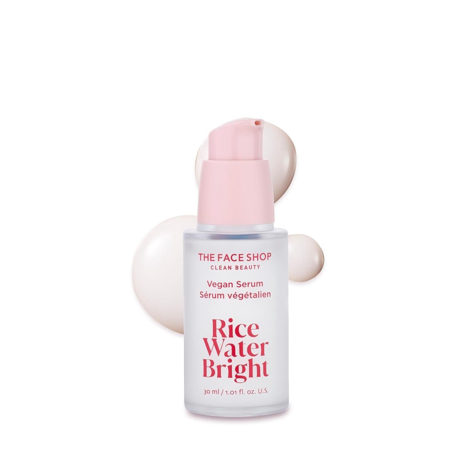 The Face Shop Clean Beauty Rice Water Bright Vegan Serum 30ml (N)