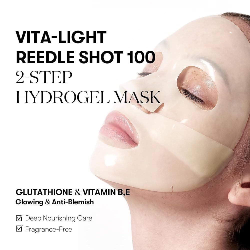 VT Cosmetics Vita Light Reedle Shot 100 (2 Steps Mask) 1pc