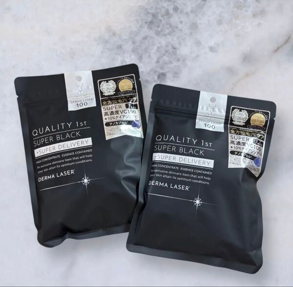 Quality 1st Derma Laser Super Black Mask 7pcs