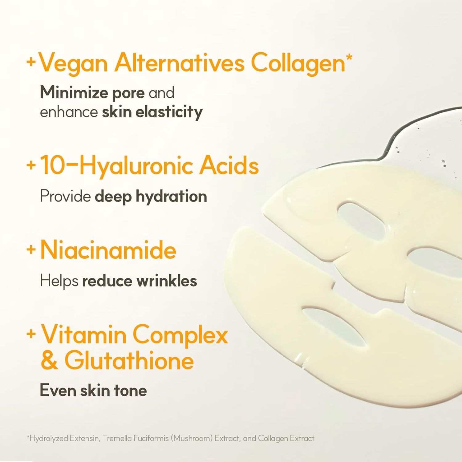 The Face Shop At Home Aesthetic Vita-Toning Collagen Mask 4pcs/Box