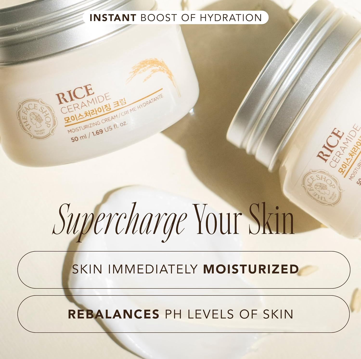 The Face Shop Rice Ceramide Moisturizing Cream 50ml