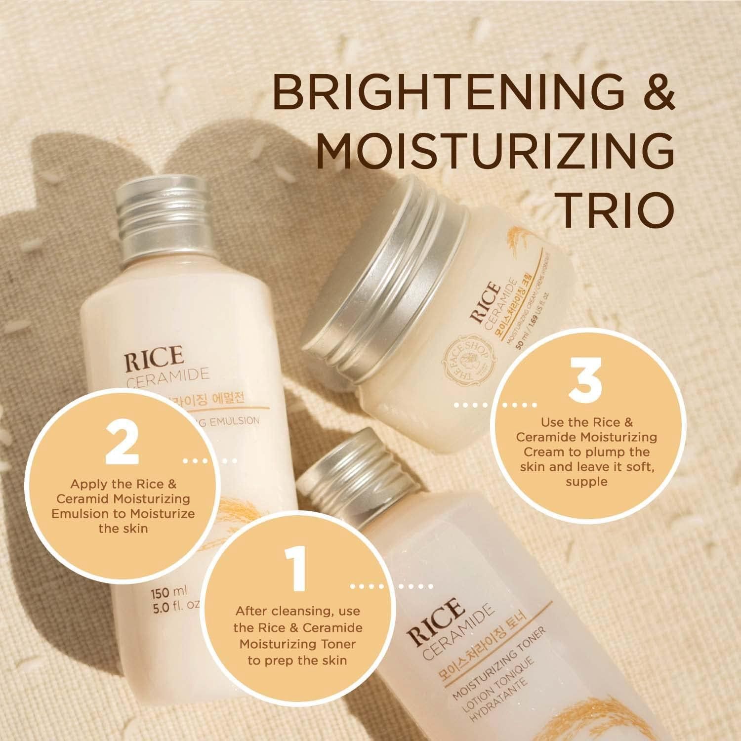 The Face Shop Rice Ceramide Moisturizing Cream 50ml