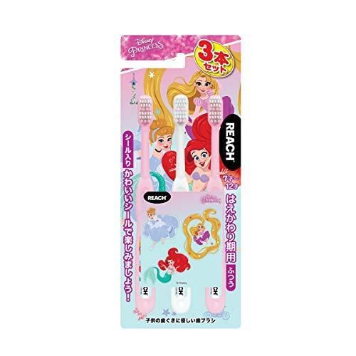 Reach Disney Princess Kids Toothbrush for Breast Tooth (For 7-12 years old) Pack of 3