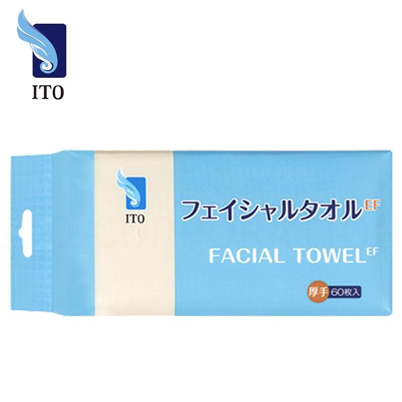 ITO Disposable EF Pattern Face Towel 60 pcs