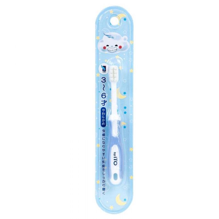 ITO Ultra-fine Soft Children's Toothbrush HC51 Radom Color (For 3-6 years old) 1 pc