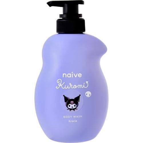 Kracie Naive x Kuromi 100% Peach Leaf Essence Moisturizing Body Wash (Peach Scent) 530ml