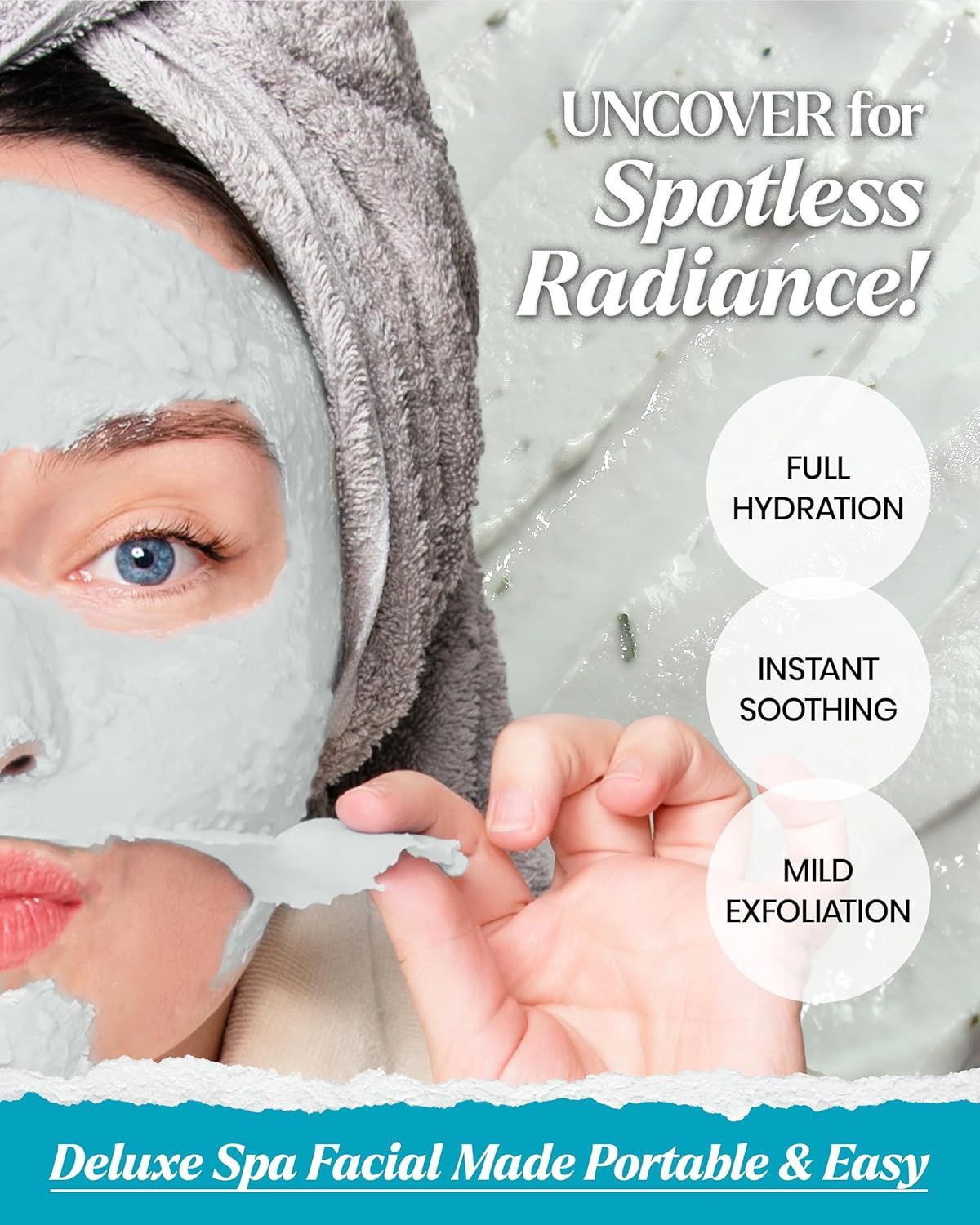 Lindsay Modeling Mask Cup Pack - Cool Tea-Tree 28g