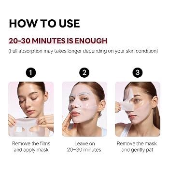 Round Lab Camellia Deep Collagen Firming Gel Mask 4 Sheets/Box