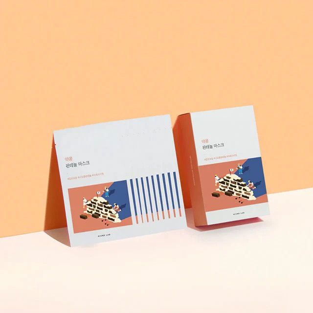 Round Lab Soybean Panthenol Mask 10 Sheets/Box