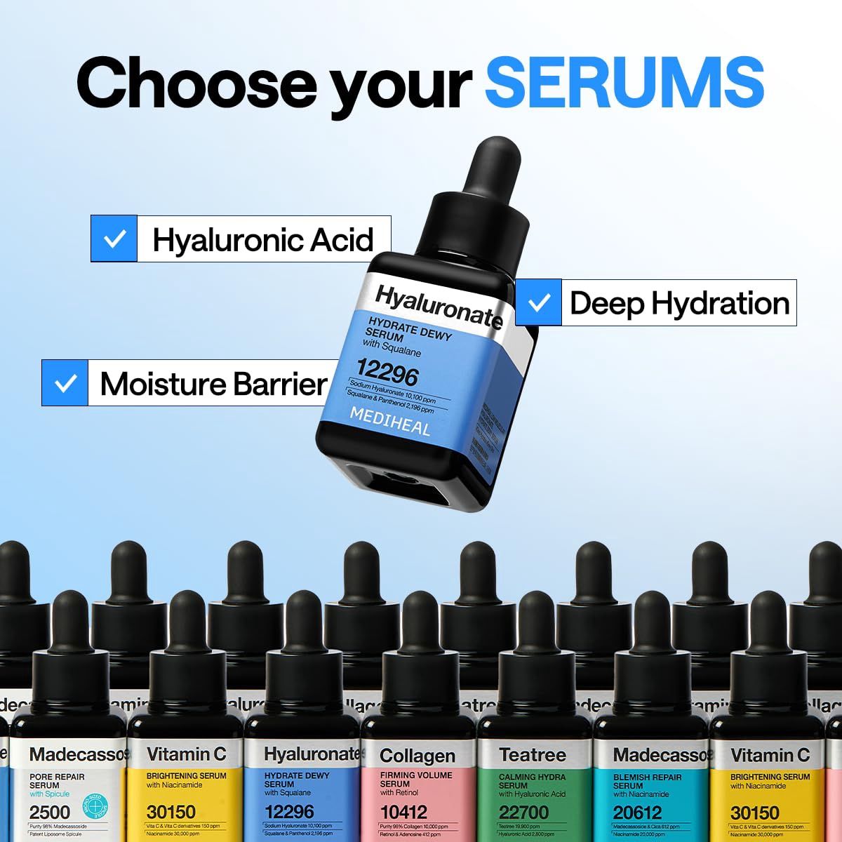 Mediheal Hyaluronate Hydrate Dewy Serum 40ml