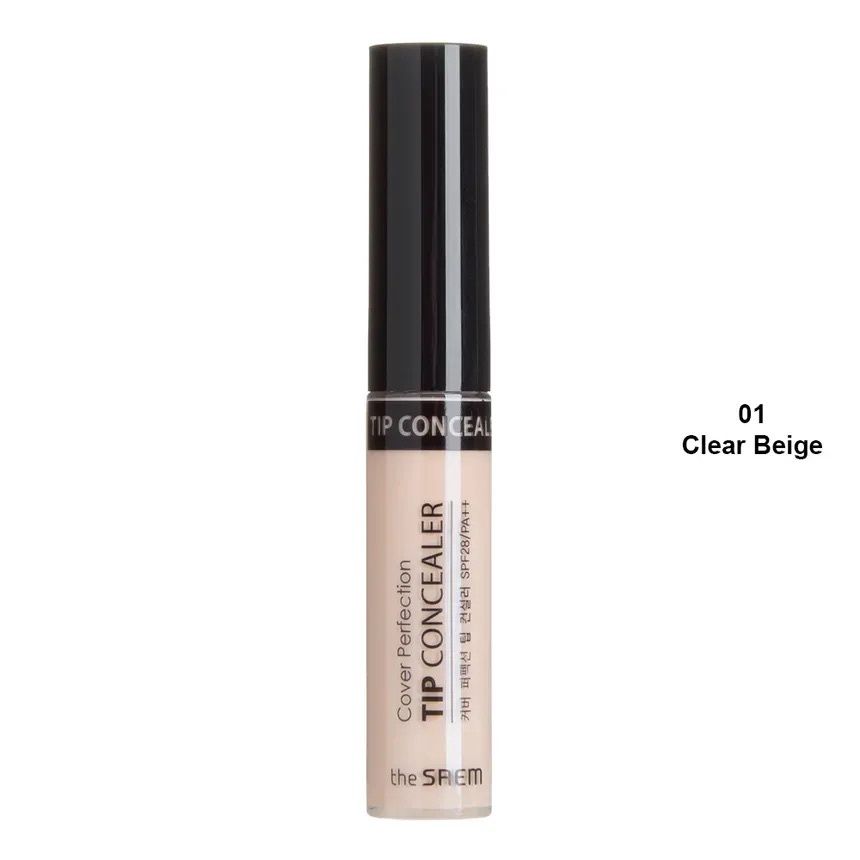 The Saem Cover Perfection Tip Concealer #01 Clear Beige