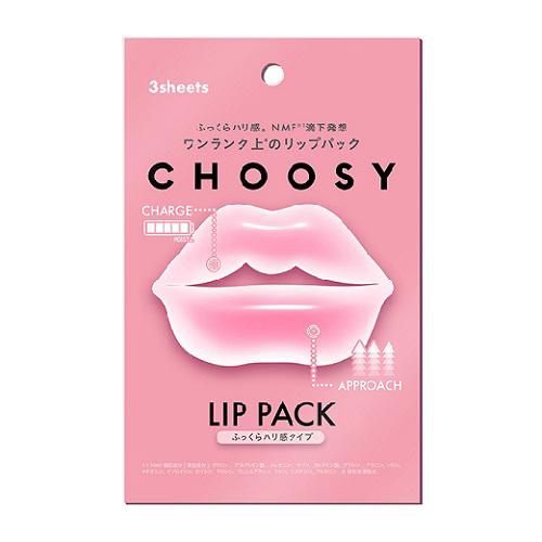 Choosy Hydrogel Lip Pack Plump Firmness Type 3pcs