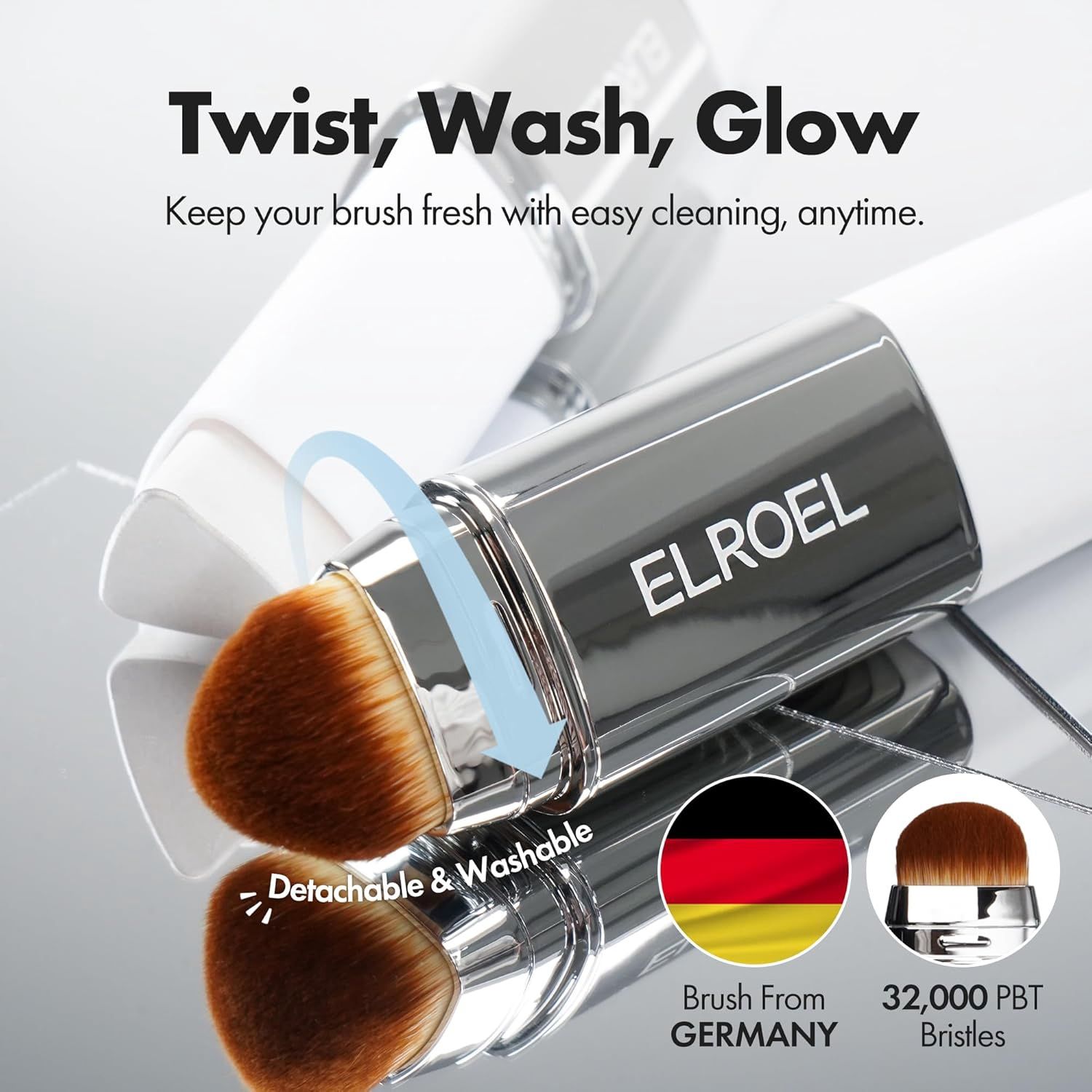 ELROEL Blanc Cover Cream Stick V White 203 (Medium)