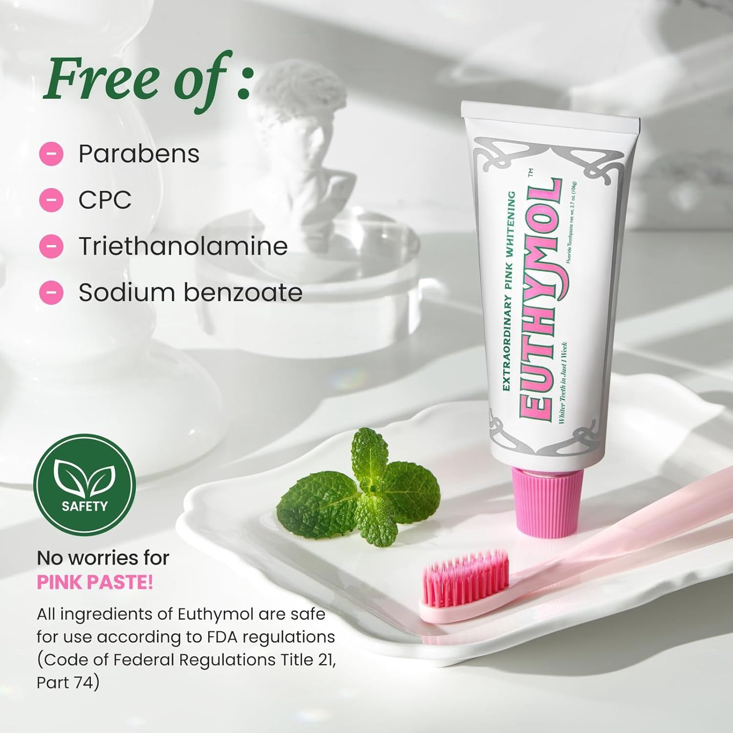 Euthymol Whitening Toothpaste 106ml