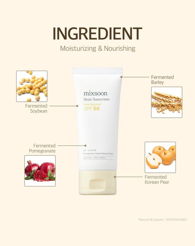 Mixsoon Bean Sunscreen 50ml