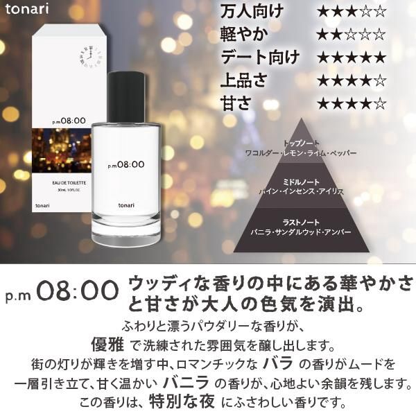 Tonari Eau de Toilette pm08:00 30ml