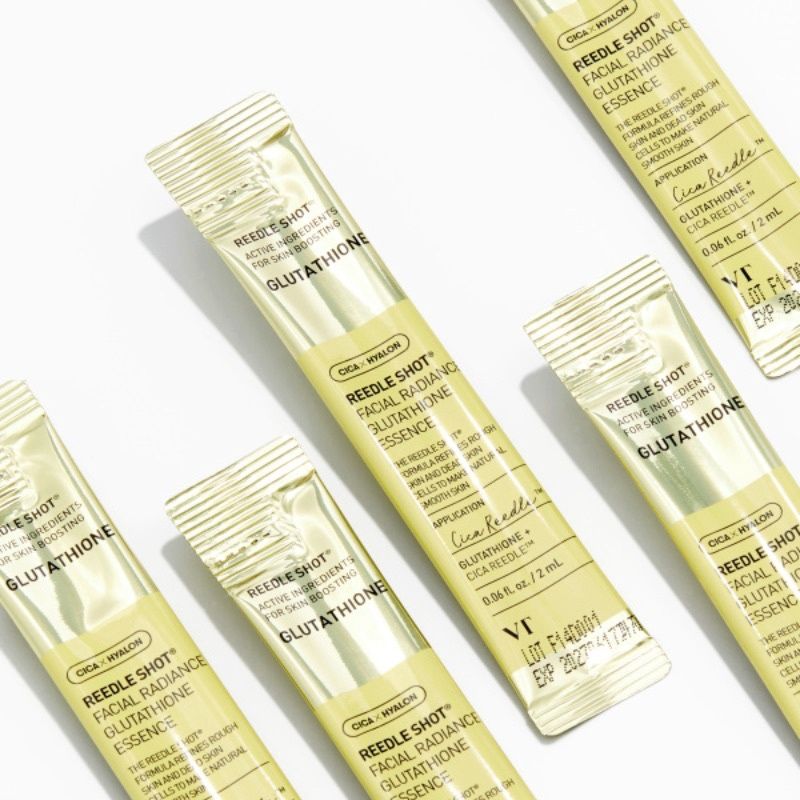 VT Cosmetics Reedle Shot Facial Radiance Glutathione Essence 2ml 6pcs