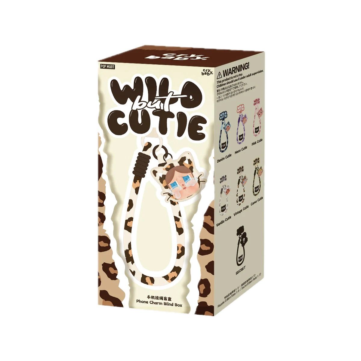 Cry Baby Wild But Cutie Series Phone Cham Blind Box