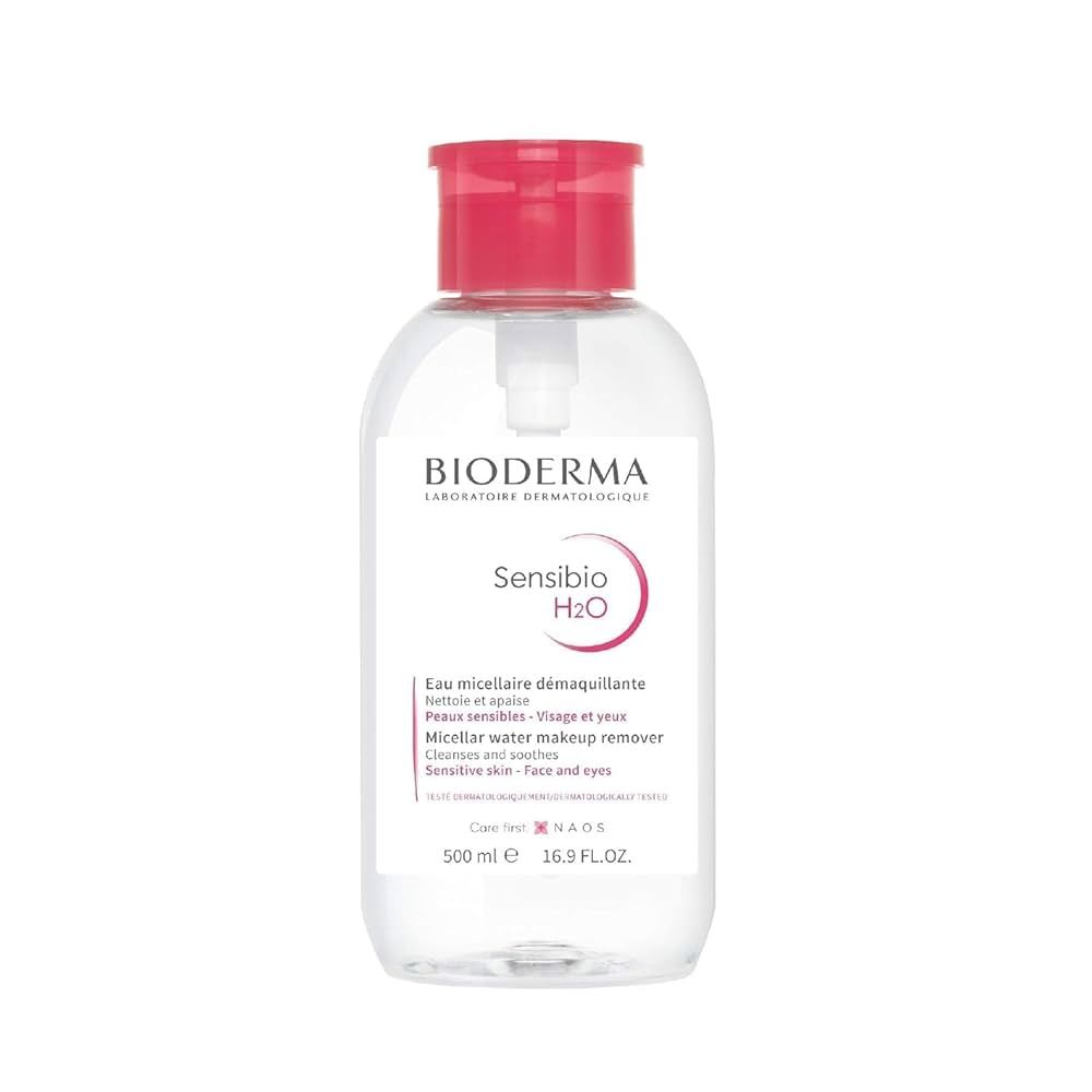 Bioderma Sensibio H2O Makeup Remover 500ml - Pump Type