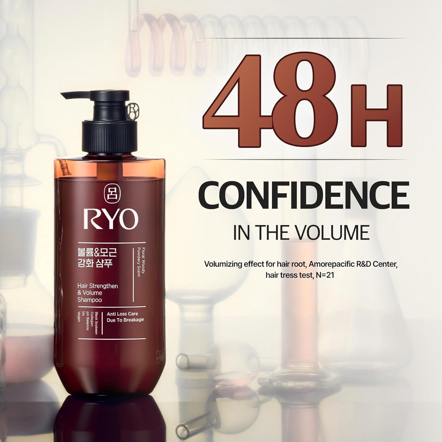 Ryo Hair Strengthen &amp; Volume Shampoo 480ml