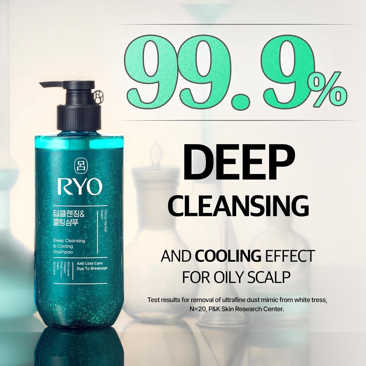 Ryo Deep Scalp Cleansing Shampoo 480ml