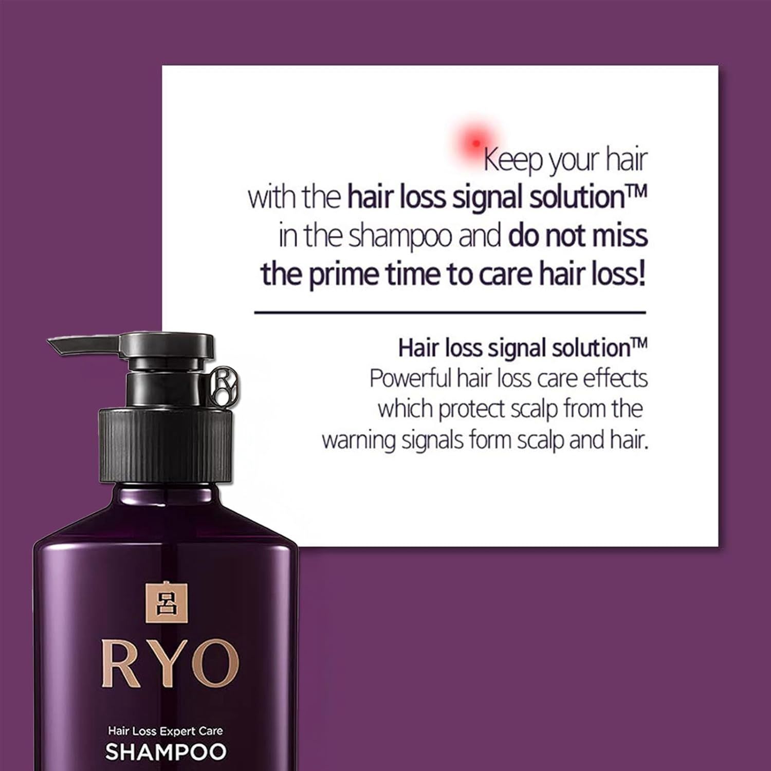 Ryo Jayangyunmo Hair Loss Shampoo 400ml Regular Type