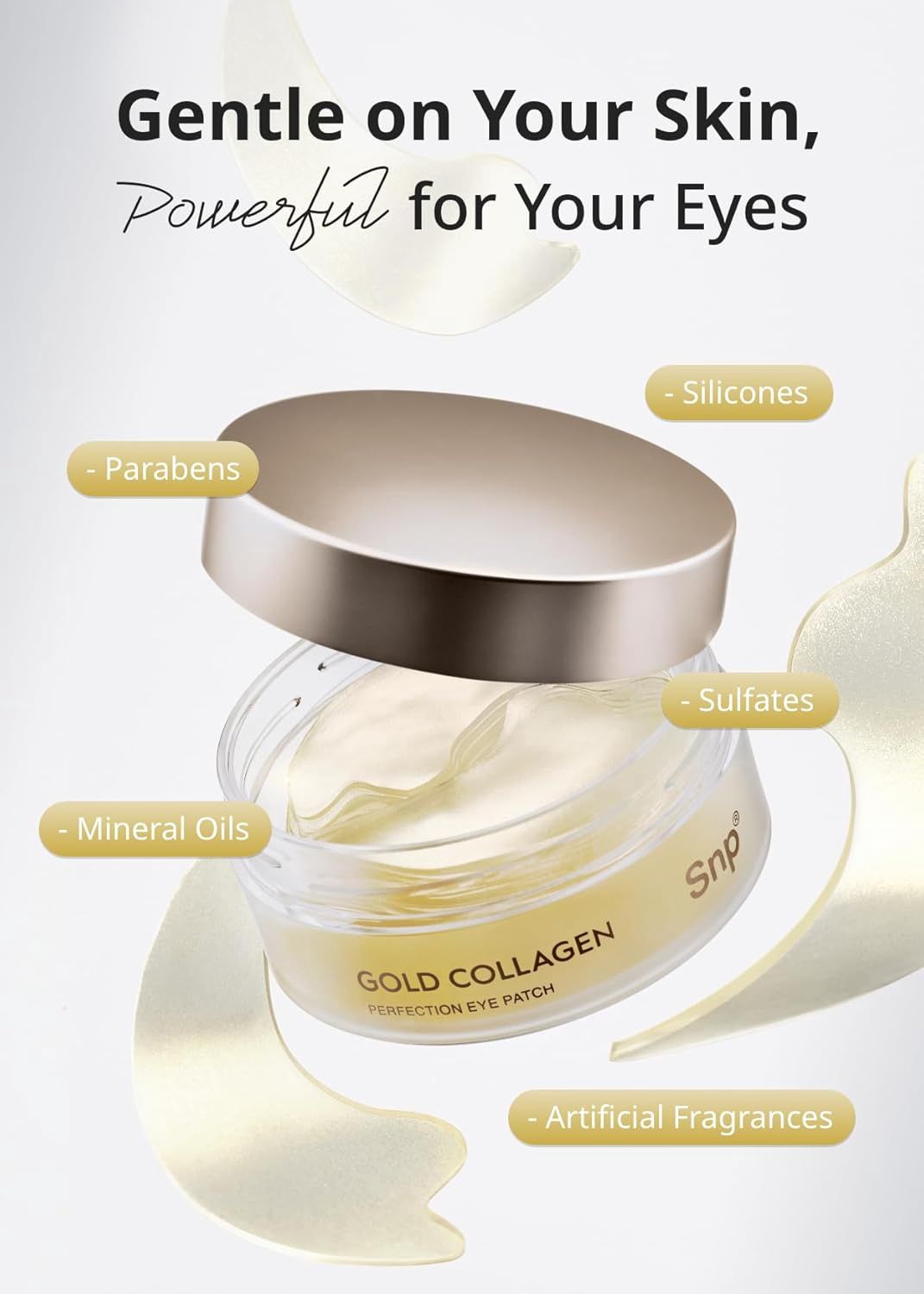 SNP Gold Collagen Perfection Eye Patch 60pcs