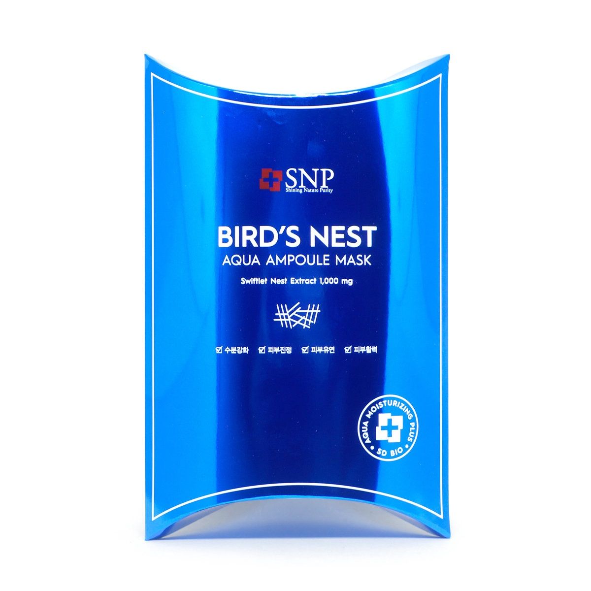 SNP Bird’s Nest Aqua Ampoule Mask 10pcs/Box