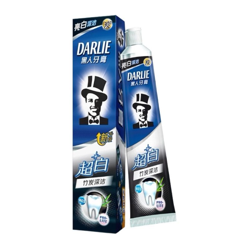 Haolai Toothpaste Super White Bamboo Charcoal Deep Cleaning 140ml
