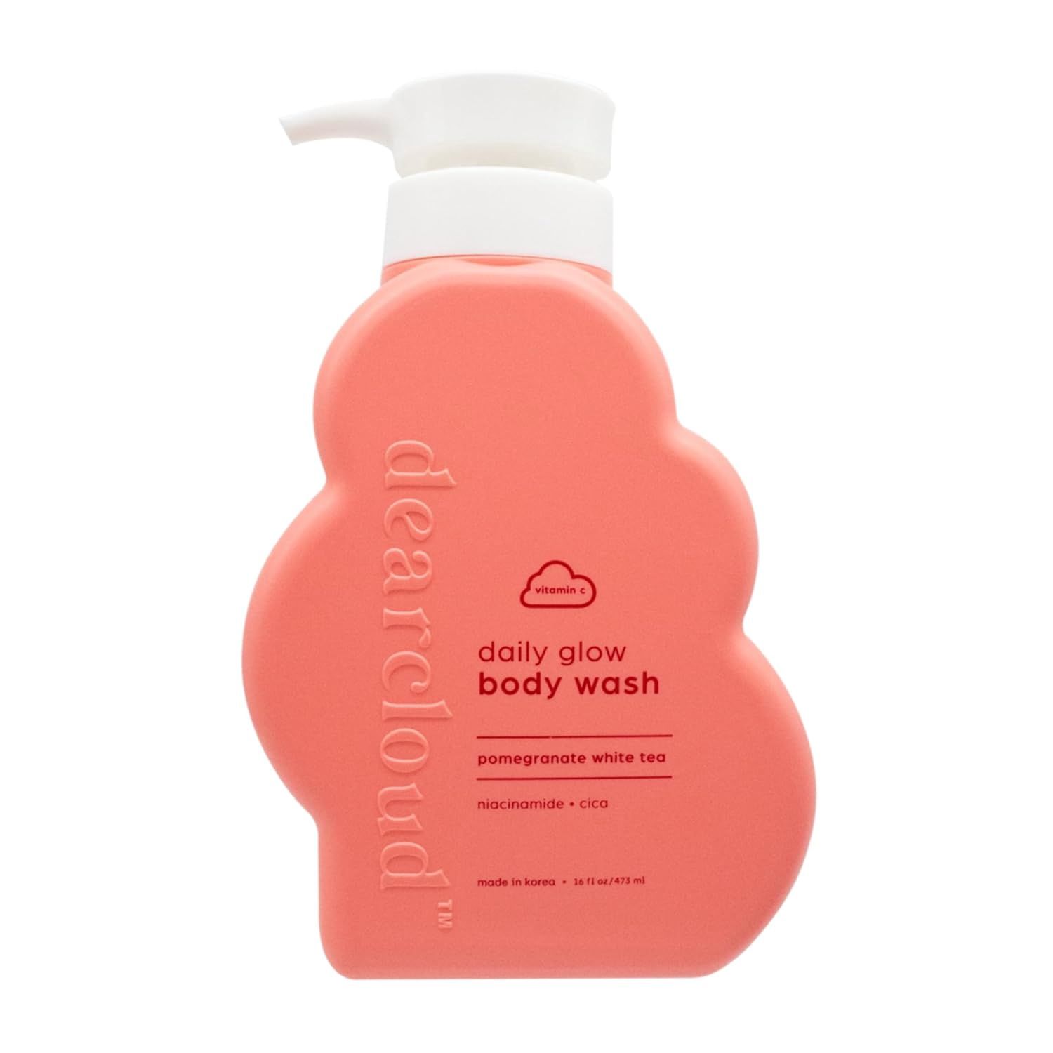 Dearcloud Daily Glow Body Wash-Pomegranate White Tea 473ml