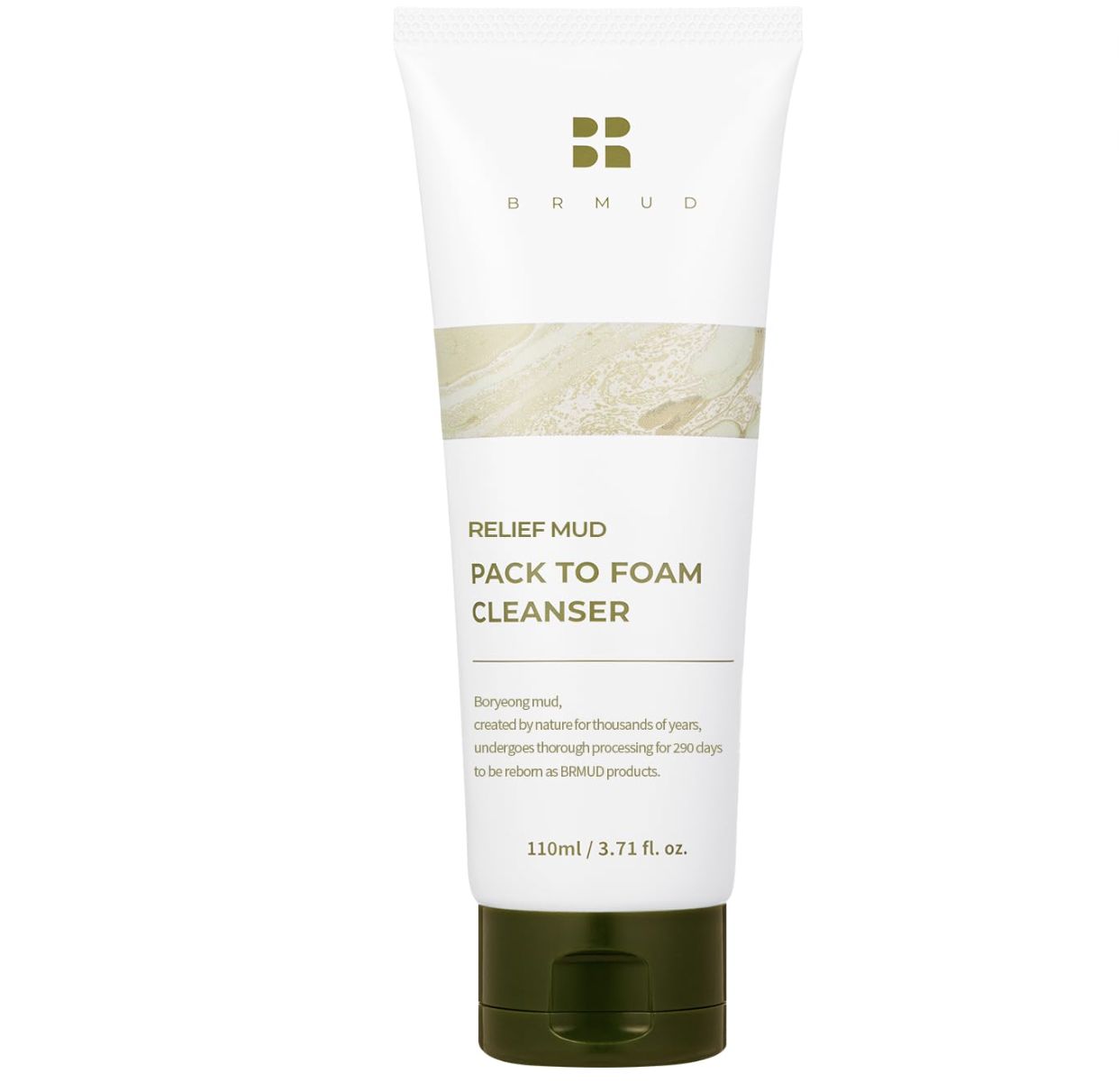 BRMUD Recovery Mud Pack to Foam Cleanser 110ml