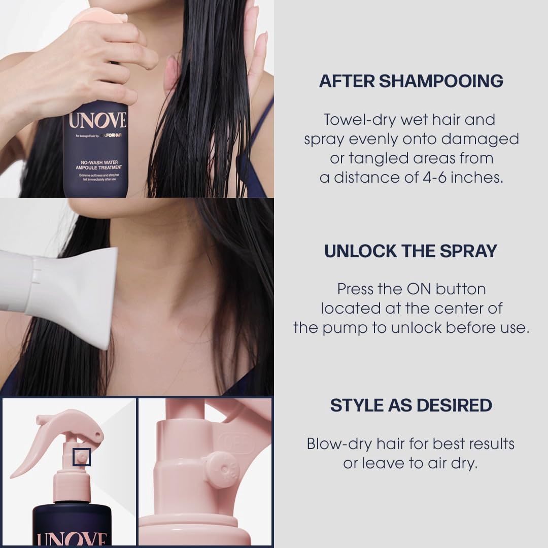Dr.Forhair UNOVE No-Wash Water Ampoule Treatment 200ml