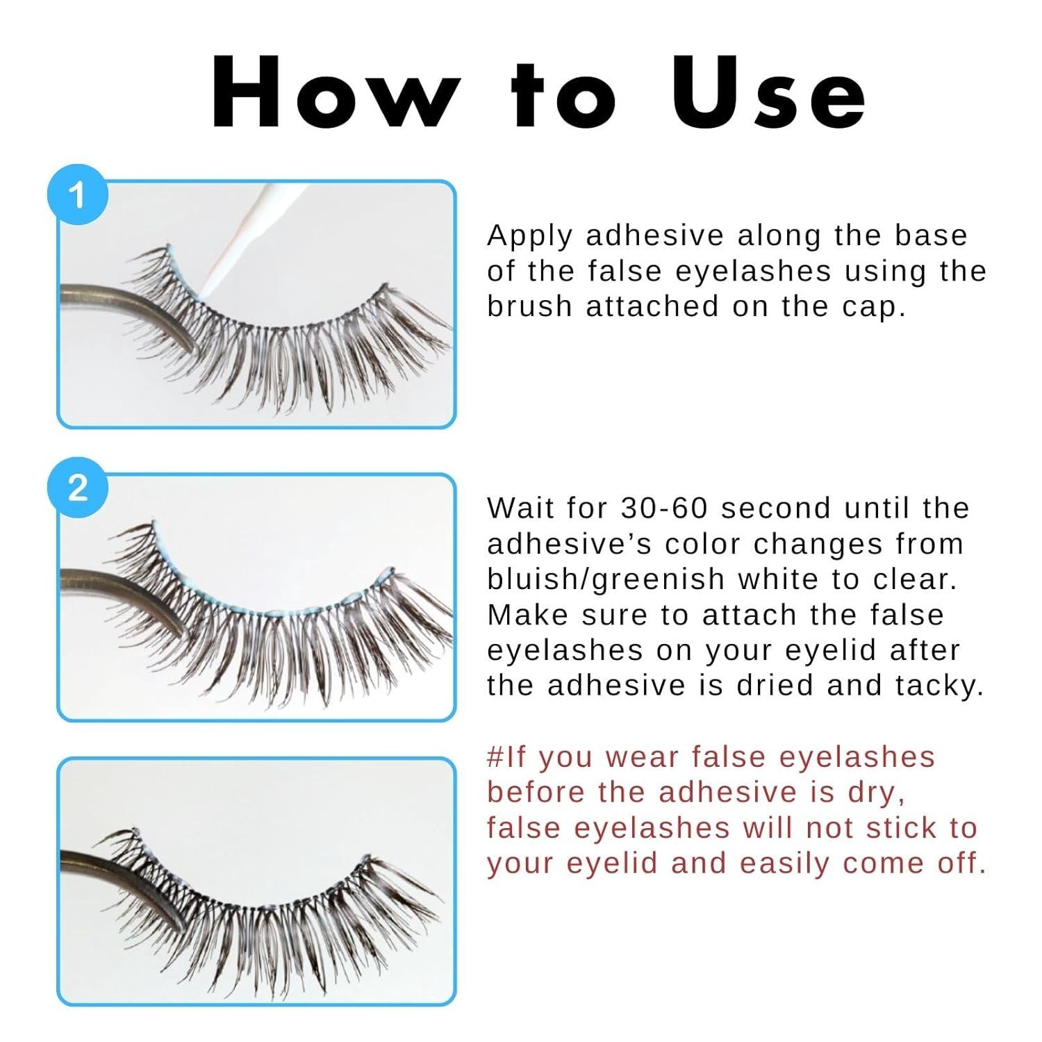 DUP Eyelashes Fixer Super Fit 501 Rubber Type