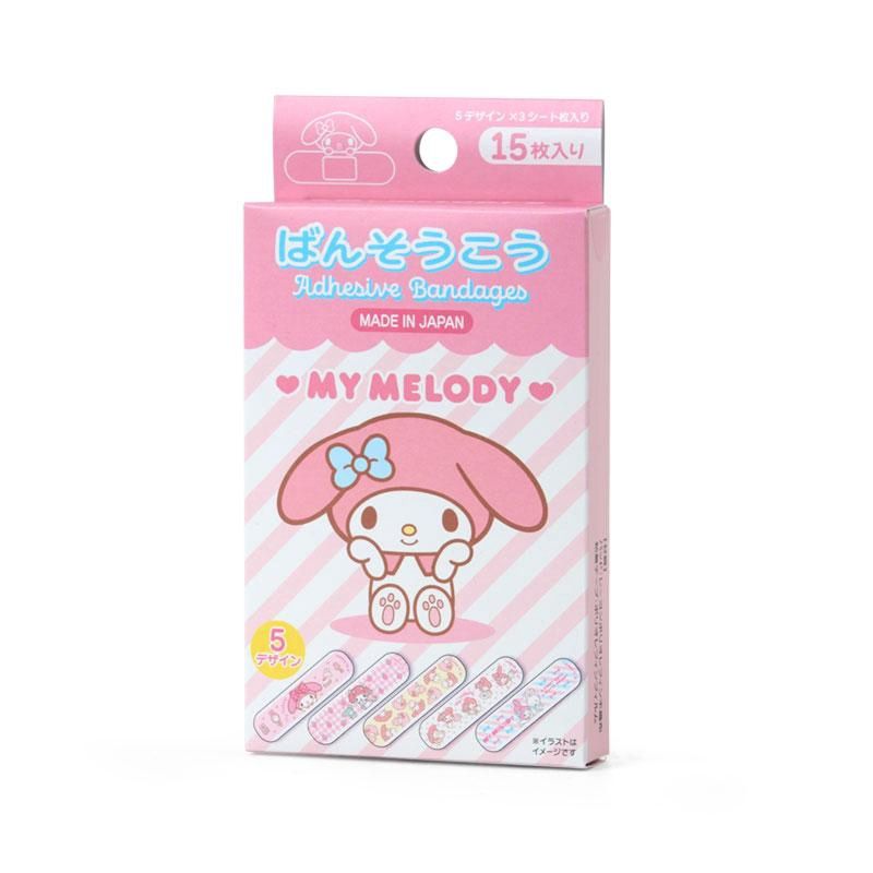 Sanrio My Melody Twill Bandages 15pcs