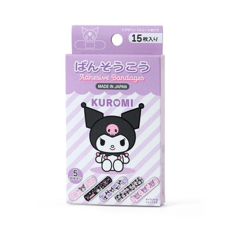 Sanrio Kuromi Twill Bandages 15pcs