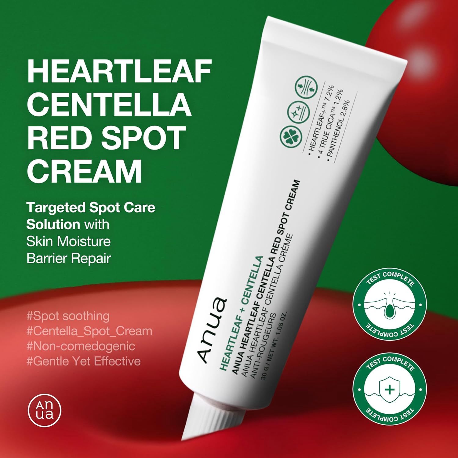 Anua Centella Red Spot Cream 30ml