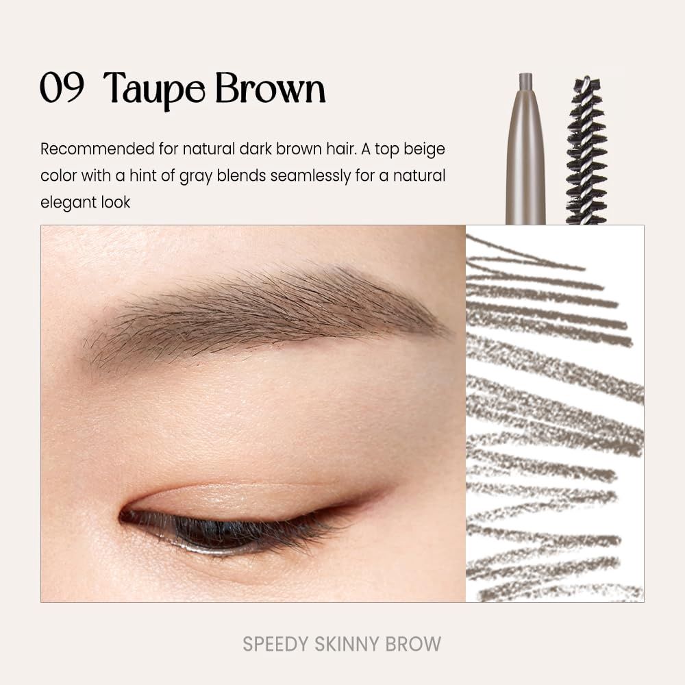 Peripera Speedy Skinny Brow #09 Taupe Brown