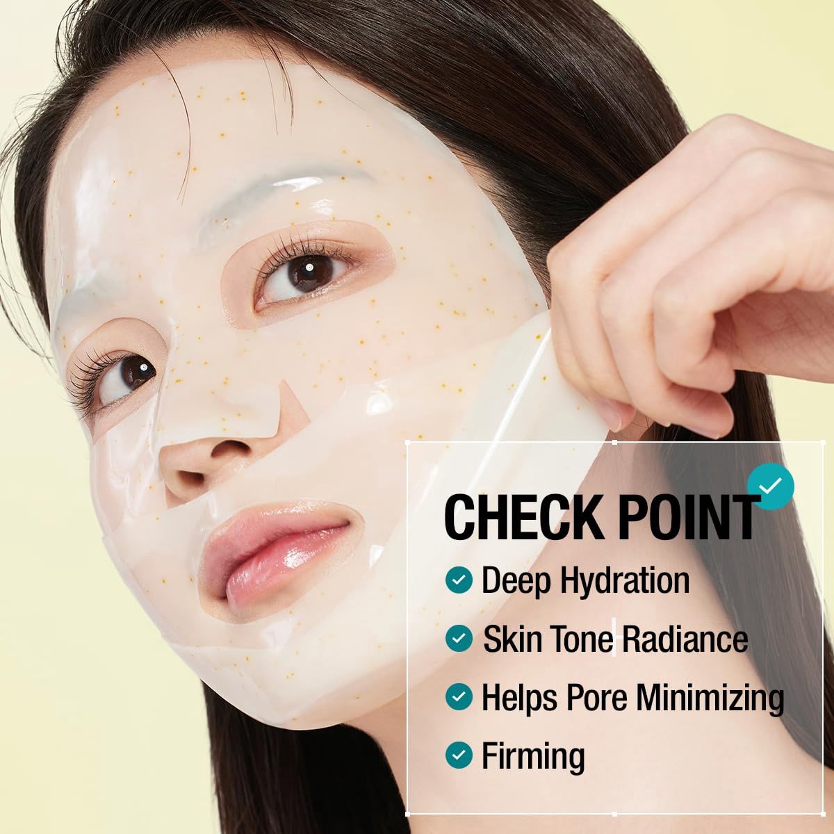 Goodal Green Tangerine Vita C Dark Spot Care Gel Mask 5 Sheets/Box