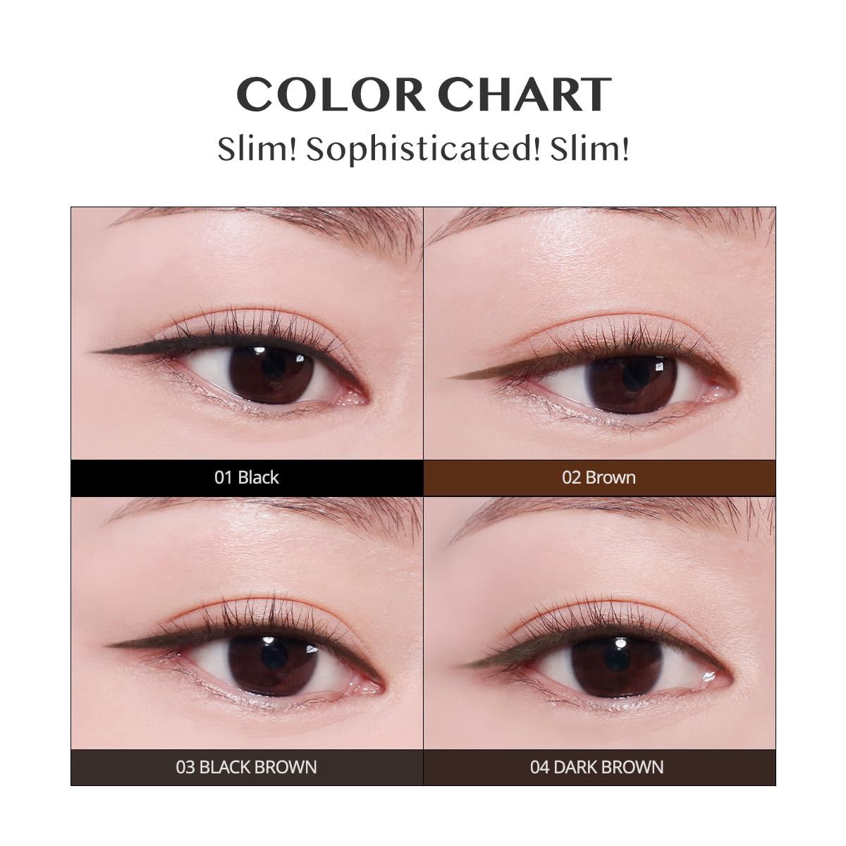 Clio Sharp So Simple Waterproof Pencil Liner #04 Dark Brown