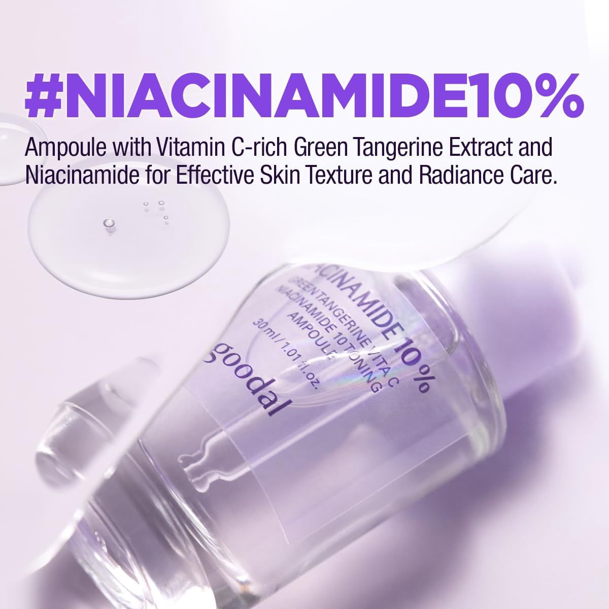Goodal Green Tangerine Vita C Niacinamide 10% Toning Ampoule 30ml