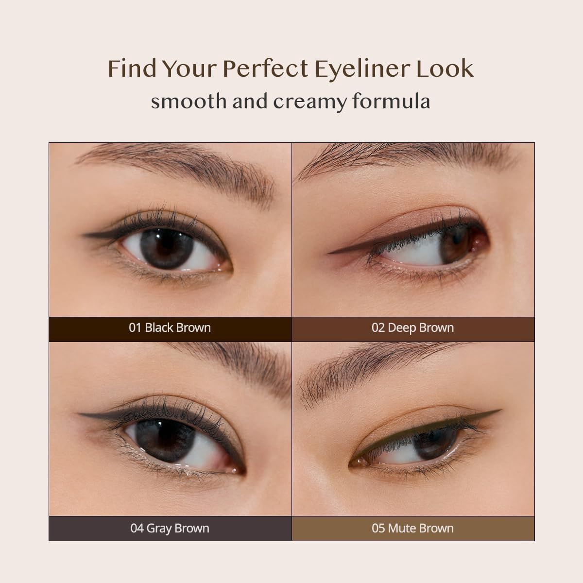 Clio Extreme Gelpresso Pencil Liner #004 Gray Brown