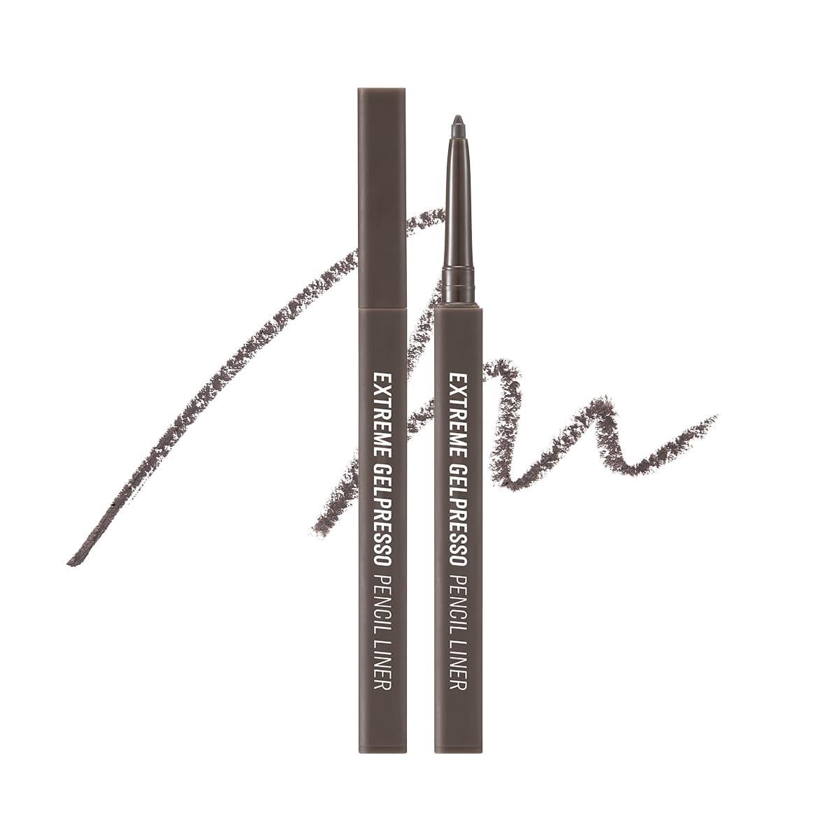 Clio Extreme Gelpresso Pencil Liner #004 Gray Brown