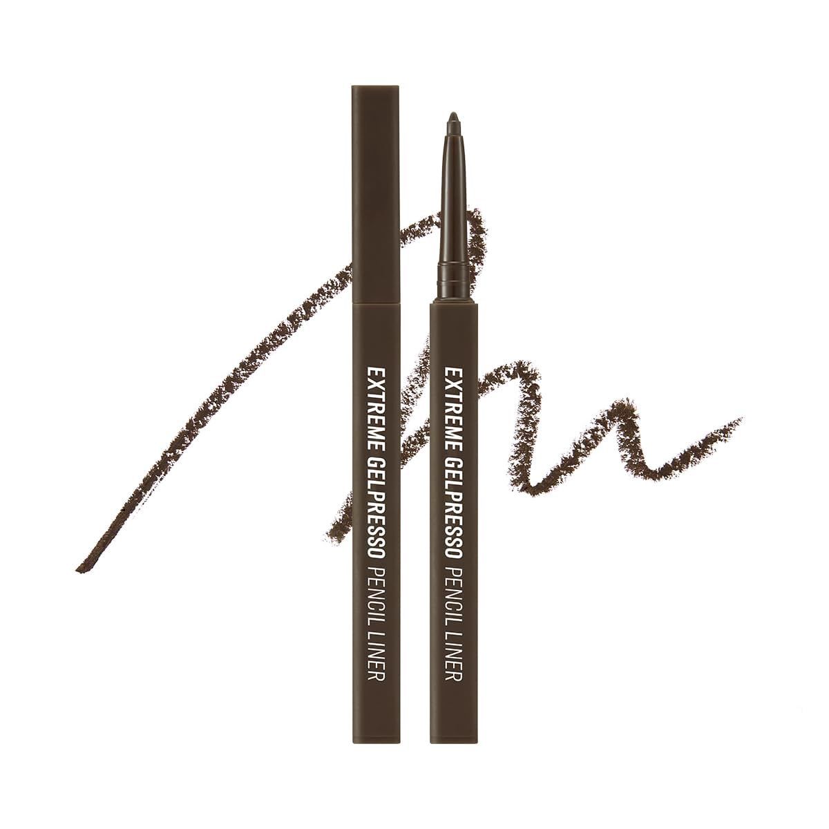Clio Extreme Gelpresso Pencil Liner #001 Black Brown