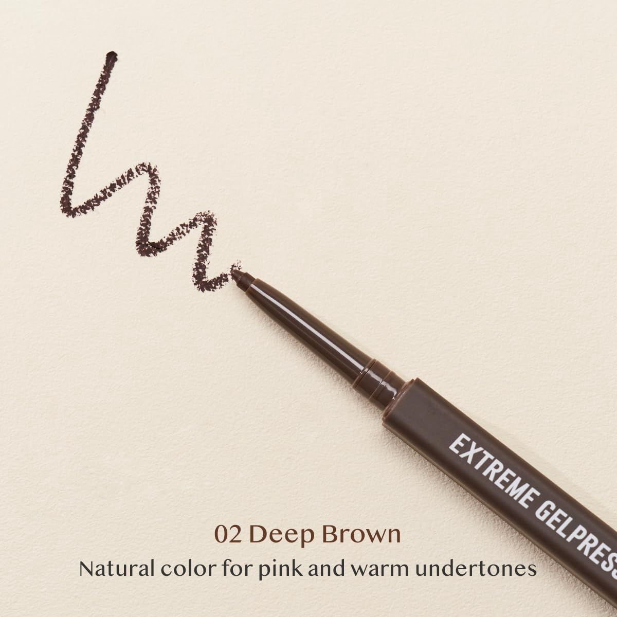 Clio Extreme Gelpresso Pencil Liner #002 Deep Brown