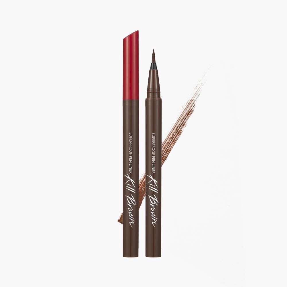 Clio Super Proof Pen Liner #03 Cacao Brown
