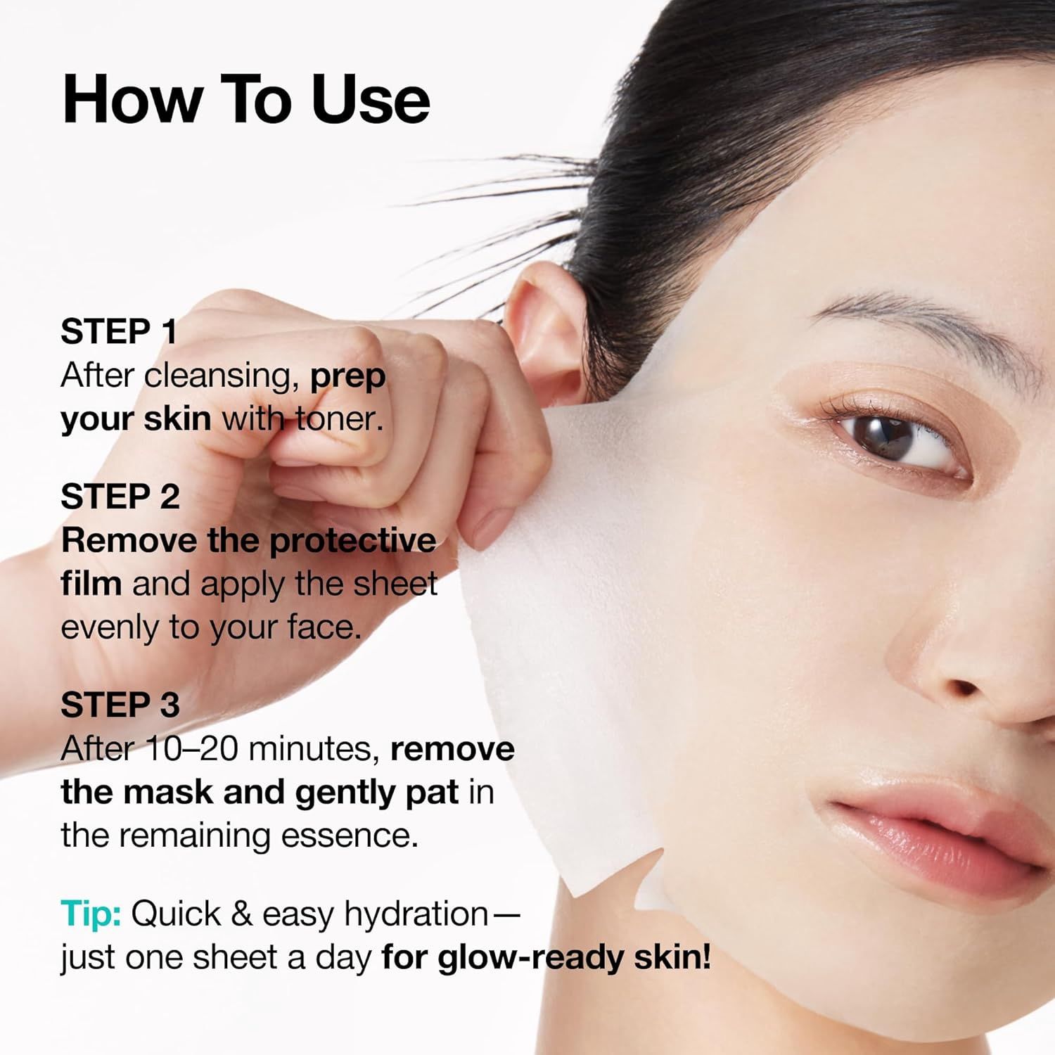 Anua PDRN Hyaluronic Acid Capsule 100 Serum Mask 1 Sheet