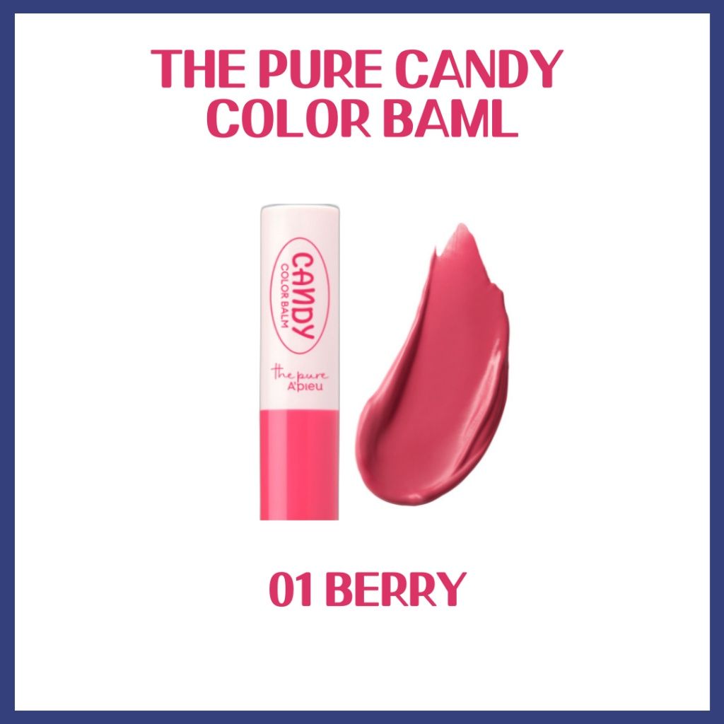 APIEU The Pure Candy Color Balm 01 (Berry)